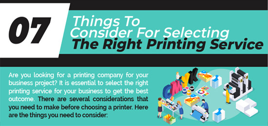 4 To When Hiring A Printing Service Provider